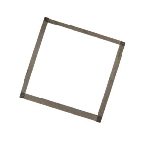 Cortante Cuadrado Acero Inoxidable 6x6x2 cm