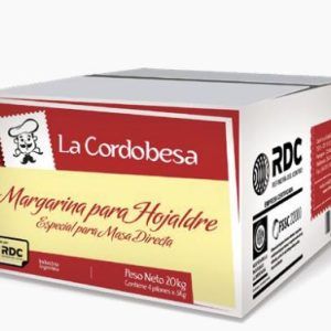 Margarina Hojaldre Directa La Cordobesa 4x5kg