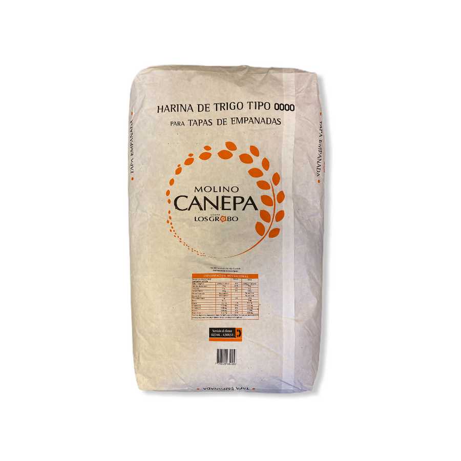 Harina para Tapa Empanada x 25 Kg Cánepa