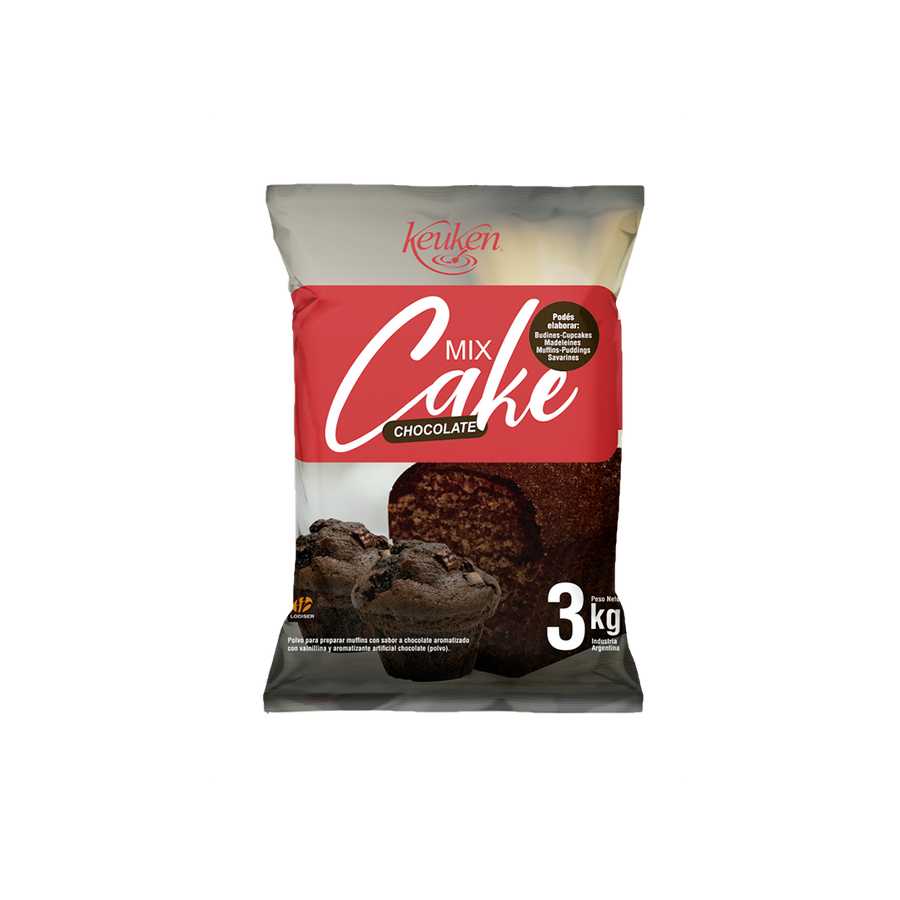 Premezcla Cake Chocolate Keuken x 3kg