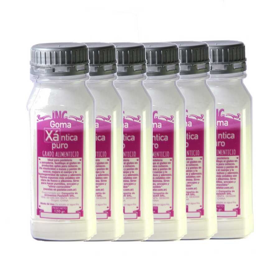 Goma Xantica (sustituto de gluten) "Pastelar" 6 x 120 gr