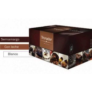 Chocolate Cobertura Semi Amarga 54% «Tronador» 6×1 kg