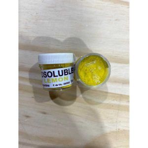 Colorante en Polvo Liposoluble Lemon «King Dust» 4 g