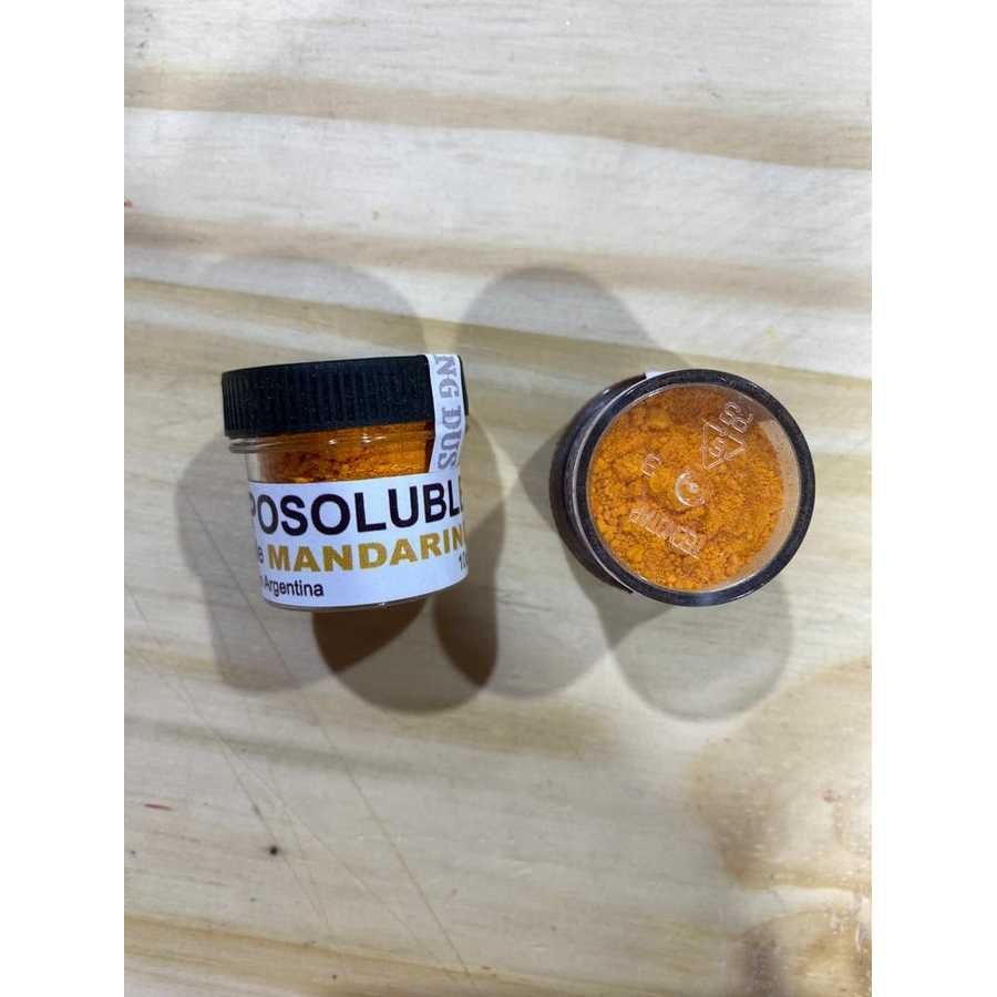 Colorante en Polvo Liposoluble Mandarine "King Dust" 4 g - Imagen 2