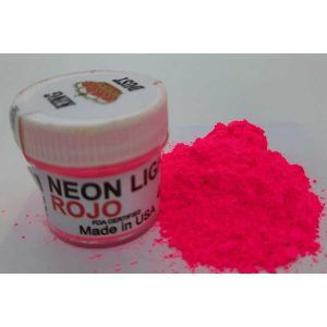 Colorante en Polvo Liposoluble Neon Red «King Dust» 4g