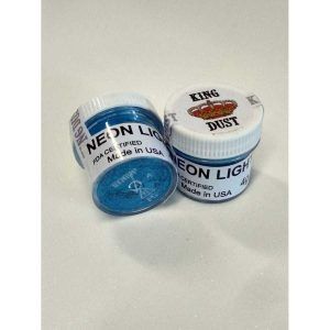 Colorante en Polvo Liposoluble Neon Celeste «King Dust» 4 g