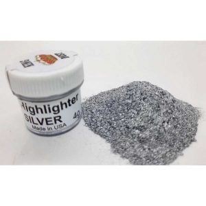 Colorante en Polvo Metalizado Plata «King Dust» 15g