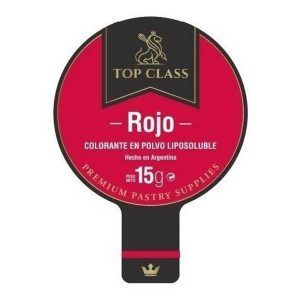 Colorante en Polvo Liposoluble Rojo «Top Class» 15g