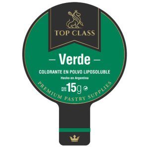 Colorante en Polvo Liposoluble Verde «Top Class» 15g