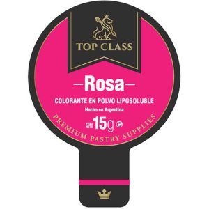 Colorante en Polvo Liposoluble Rosa «Top Class» 15g