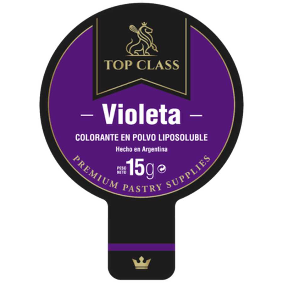 Colorante en Polvo Liposoluble Violeta "Top Class" 15g