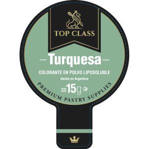 Colorante en Polvo Liposoluble Turquesa «Top Class» 15g