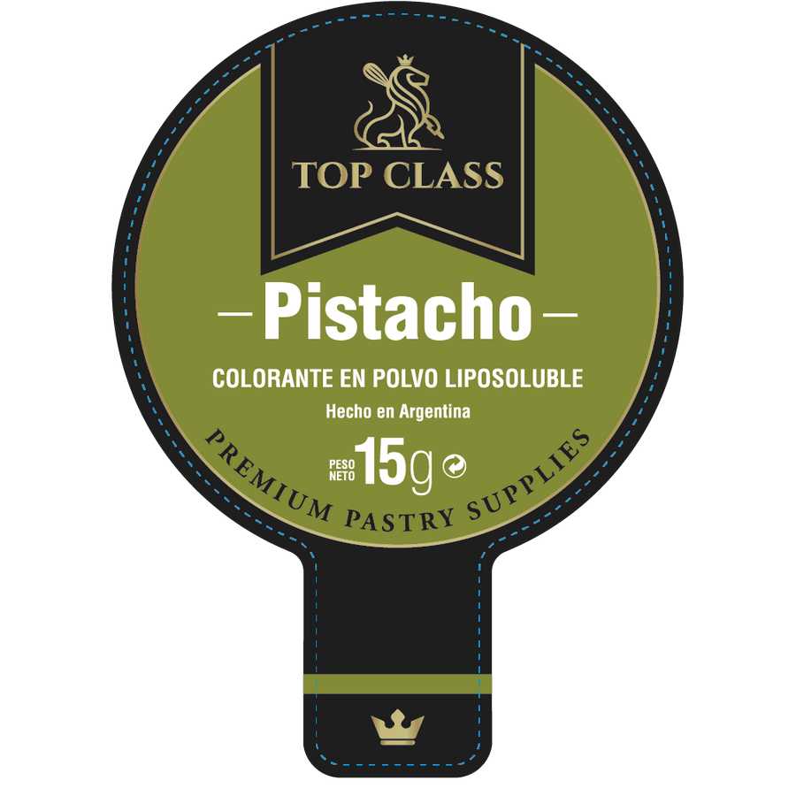 Colorante en Polvo Liposoluble Pistacho "Top Class" 15g