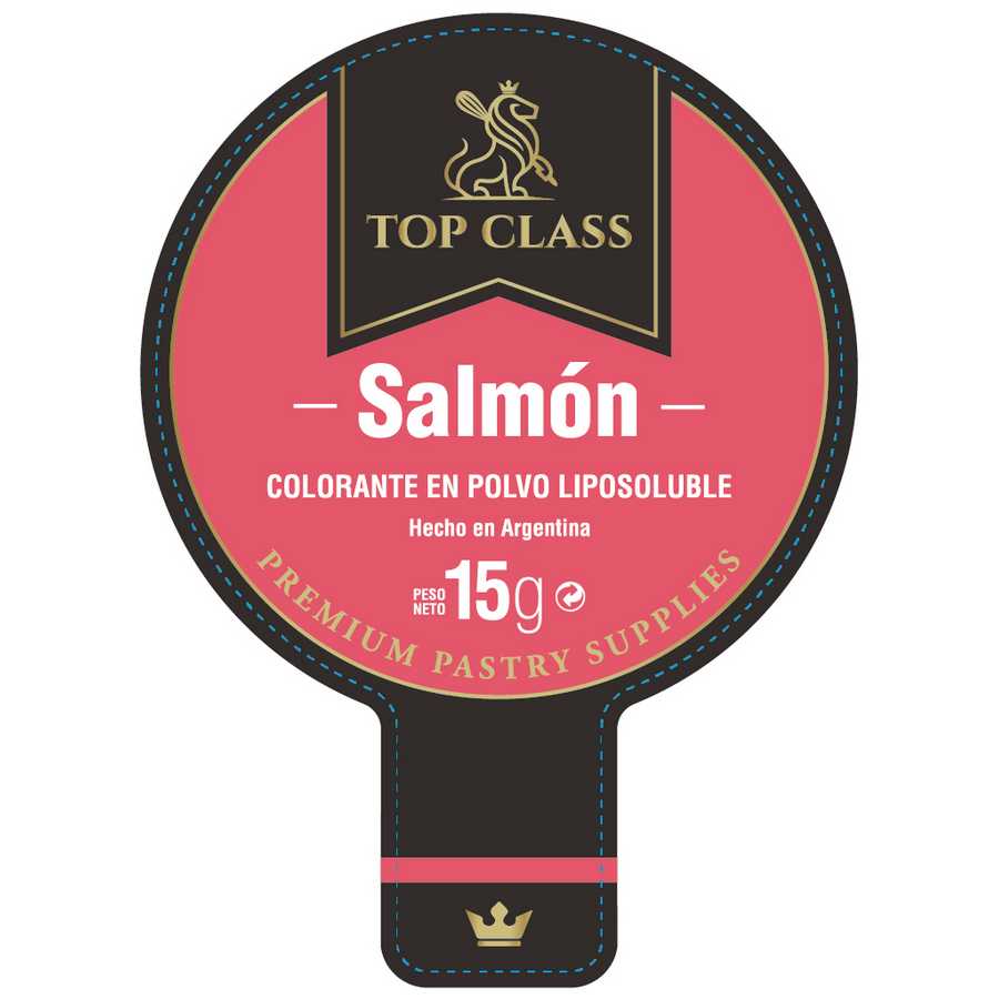 Colorante en Polvo Liposoluble Salmon "Top Class" 15g