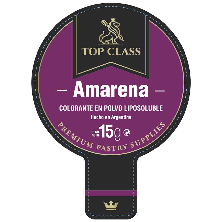 Colorante en polvo Liposoluble Amarena "Top Class" 15g