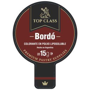 Colorante en polvo Liposoluble Bordo «Top Class» 15g
