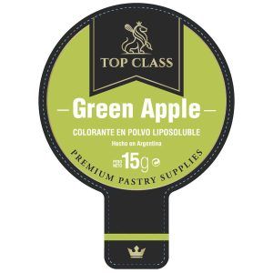 Colorante en polvo Liposoluble Green Apple «Top Class» 15g