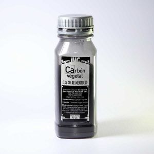 Carbon vegetal Colorante natural Negro «Pastelar» x75g