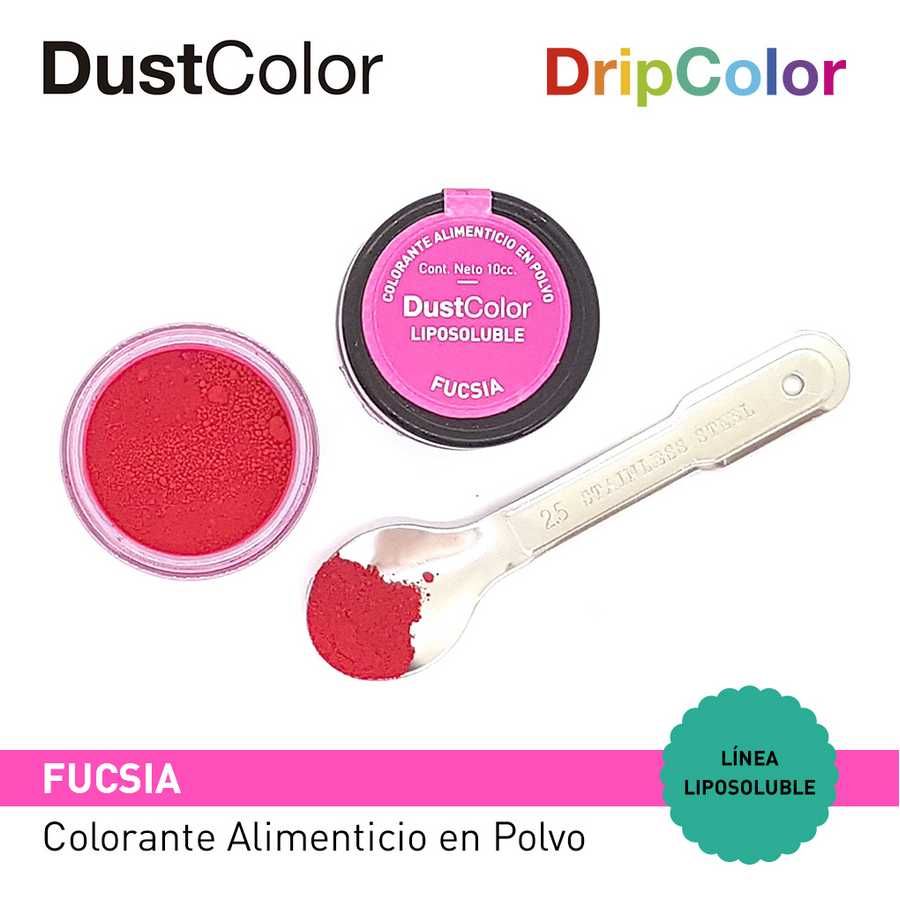 Colorante en Polvo Liposoluble Fucsia "Dust Color" 10cc