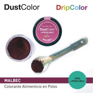 Colorante en Polvo Liposoluble Malbec «Dust Color» 10cc