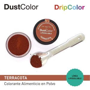 Colorante en Polvo Liposoluble Terracota «Dust Color» 10cc
