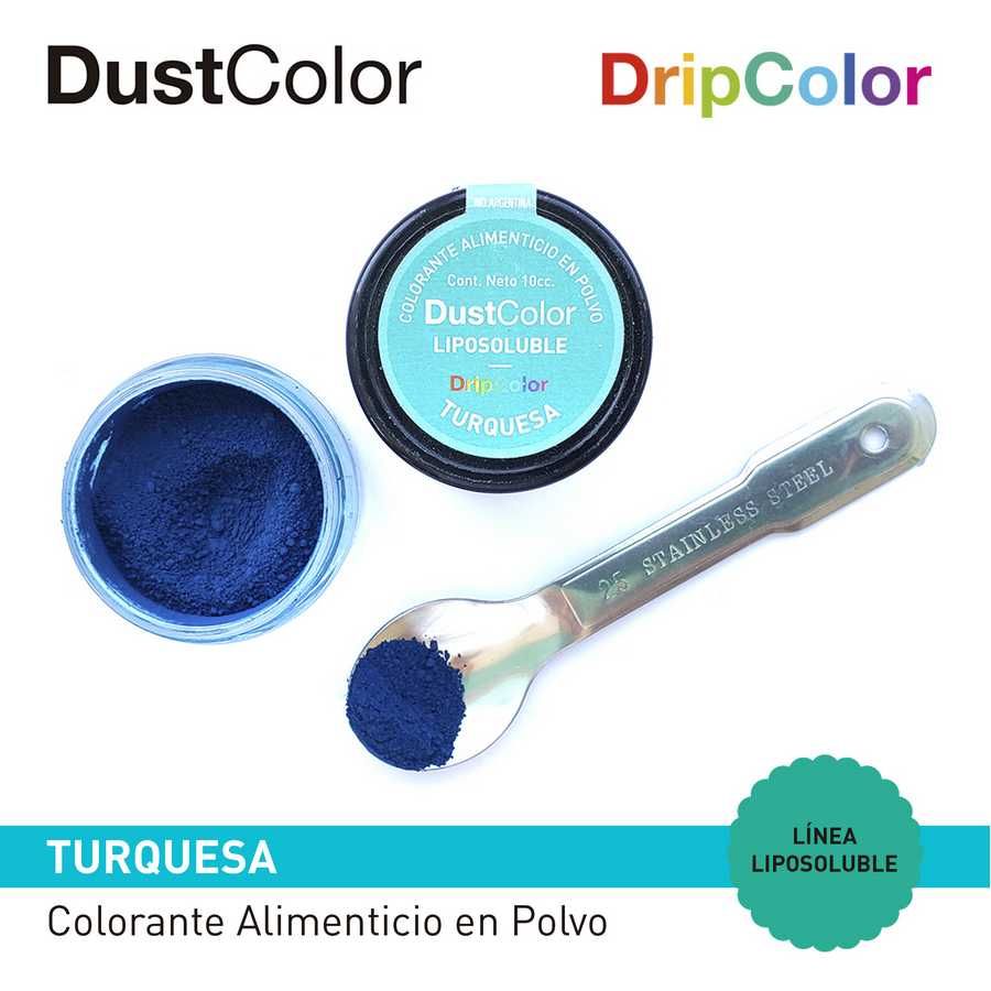 Colorante en Polvo Liposoluble Turquesa "Dust Color" 10cc