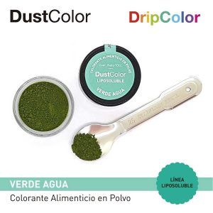 Colorante en Polvo Liposoluble Verde agua «Dust Color» 10cc
