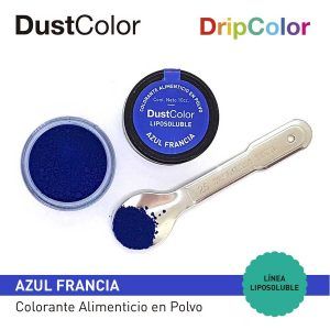 Colorante en Polvo Liposoluble Azul Francia «Dust Color» 10cc