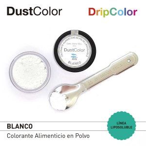 Colorante en Polvo Liposoluble Blanco «Dust Color» 10cc