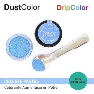 Colorante en Polvo Liposoluble Celeste Pas tel «Dust Color» 10cc
