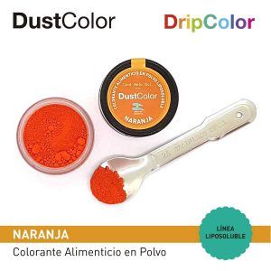 Colorante en Polvo Liposoluble Naranja «Dust Color» 10cc