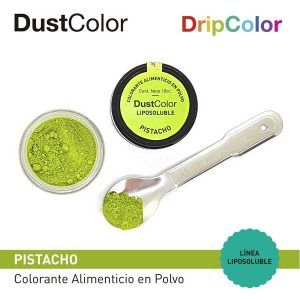 Colorante en Polvo Liposoluble Pistacho «Dust Color» 10cc