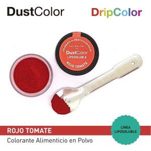 Colorante en Polvo Liposoluble Rojo Tomate «Dust Color» 10cc