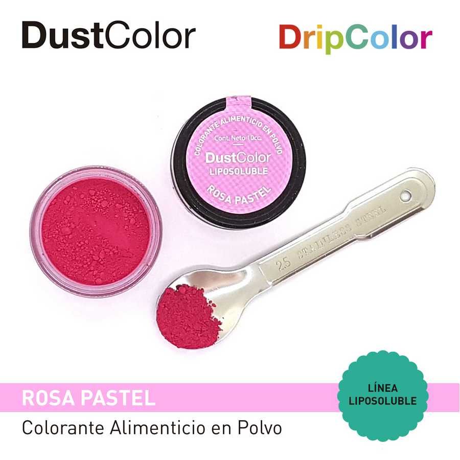 Colorante en Polvo Liposoluble Rosa pastel "Dust Color" 10cc