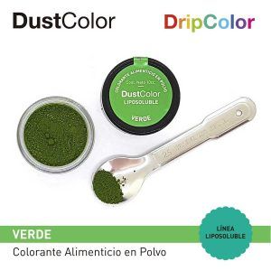 Colorante en Polvo Liposoluble Verde «Dust Color» 10cc