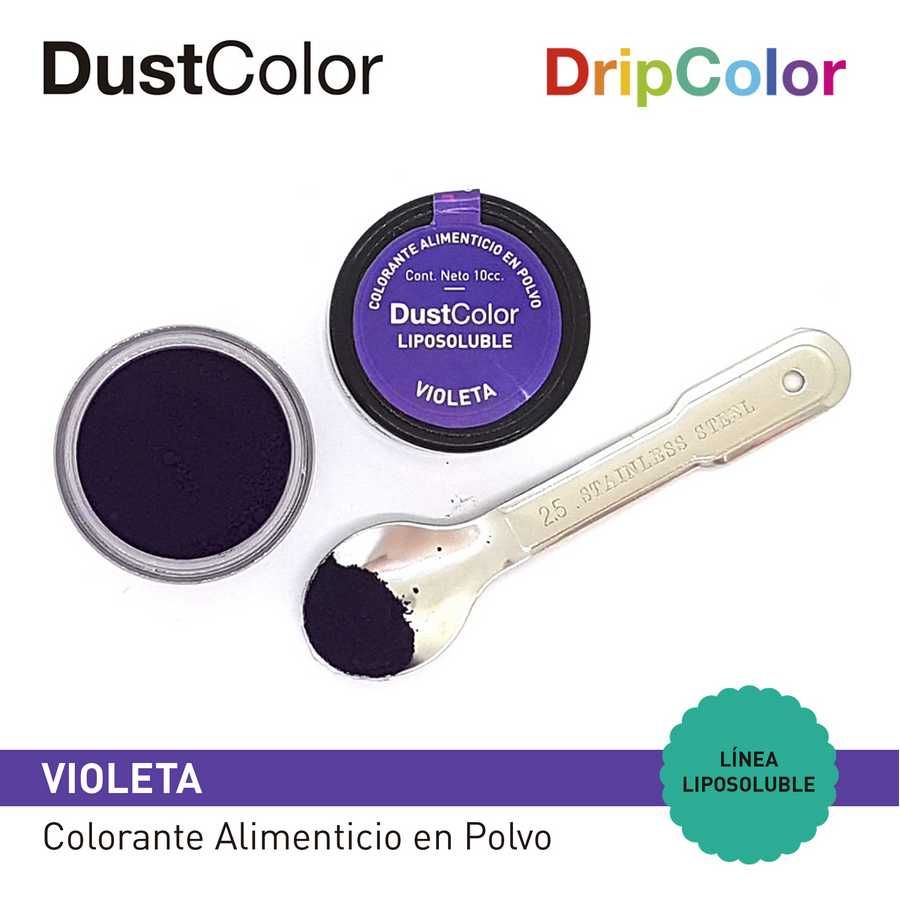 Colorante en Polvo Liposoluble Violeta "Dust Color" 10cc