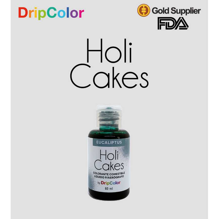 Colorante Liquido Eucaliptus "Holi Cakes" 60 ml