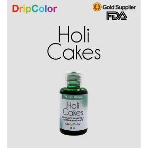 Colorante Liquido Verde Agua «Holi Cakes» 60 ml