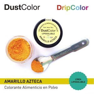 Colorante en Polvo Liposoluble Amaillo Azteca «Dust Color» 10 cc