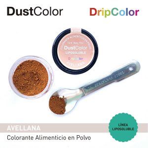 Colorante en Polvo Liposoluble Avellana «Dust Color» 10 cc