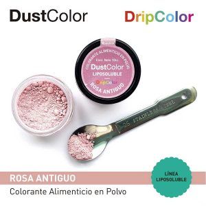 Colorante en Polvo Liposoluble Rosa Antiguo «Dust Color» 10 cc