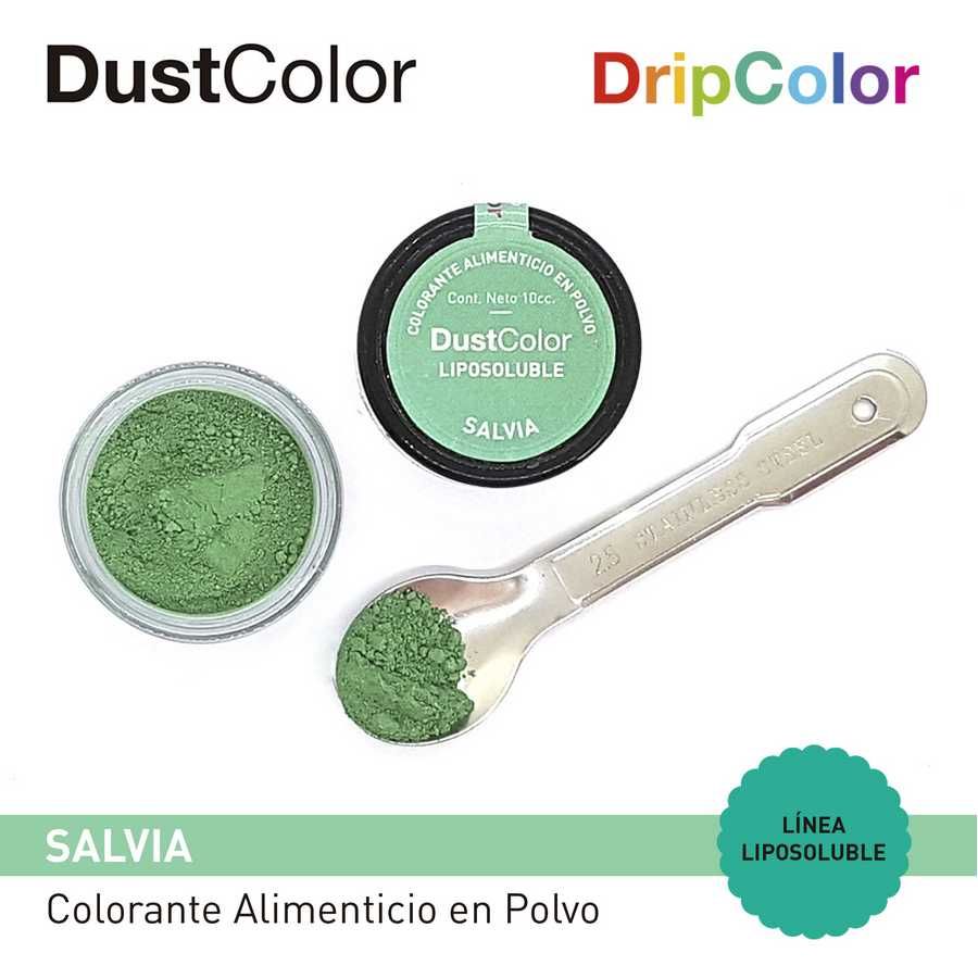 Colorante en Polvo Liposoluble Salvia "Dust Color" 10 cc