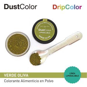 Colorante en Polvo Liposoluble Verde Oliva «Dust Color» 10 cc