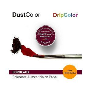 Colorante en polvo hidrosoluble Bordeaux «Dust Color» 10 cc