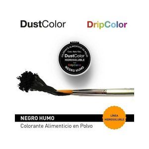 Colorante en polvo hidrosoluble Negro Humo «Dust Color» 10 cc