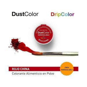 Colorante en polvo hidrosoluble Rojo China «Dust Color» 10 cc