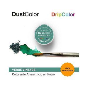 Colorante en polvo hidrosoluble Verde Vintage «Dust Color» 10 cc