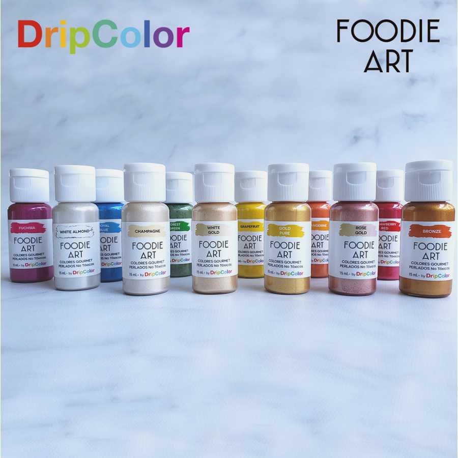 Colorante Crema White Almond "Foodie Art" 15 ml - Imagen 2