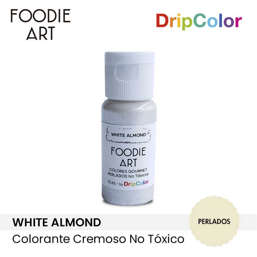 Colorante Crema White Almond "Foodie Art" 15 ml