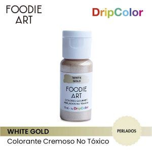 Colorante Crema White Gold «Foodie Art» 15 ml
